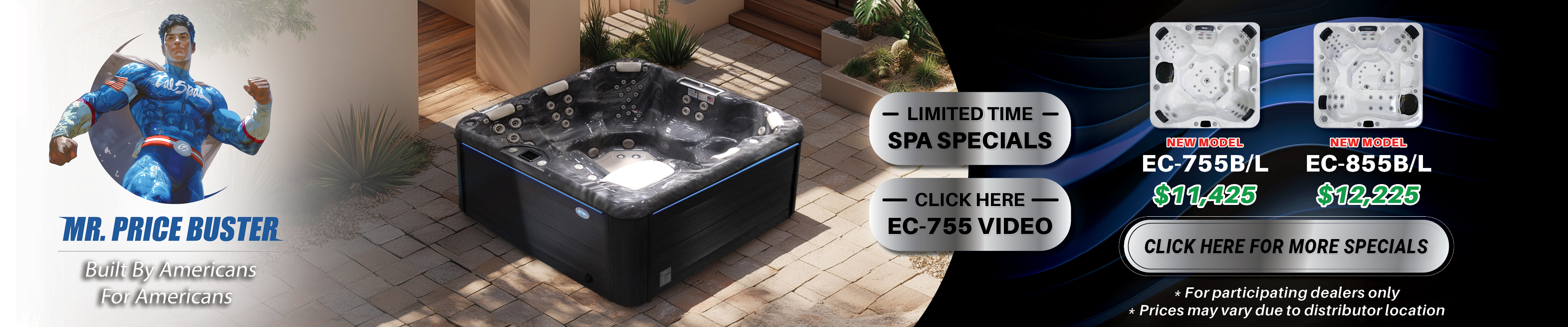 Calspas hot tub being used in a family setting - Omaha